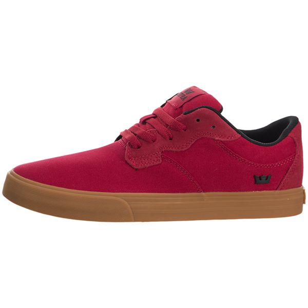 Supra Mens Axle Low Top Shoes - Red | Canada W2275-3C40